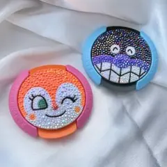 デコ ドキンちゃん バイキンマン ウェットティッシュのふた おしりふき