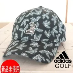 新品(57～60cm)アディダスゴルフ パームツリー 撥水 ゴルフキャップ