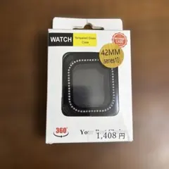 42MM Apple Watch ケース ストーン付き ブラック 黒