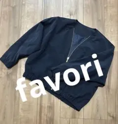 favori ファヴォリ　ジャケット　紺色　アウター