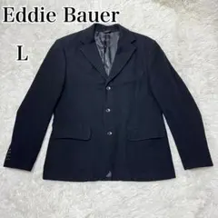 【Eddie Bauer 】L・ネイビーテーラードジャケット 二つボタン 2026年最新】Eddie Bauer メンズ テーラードジャケットの人気アイテム