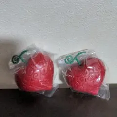 【2点セット】ワンピース　悪魔の実　ミニフィギュア