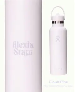 新品 ハイドロ x ALEXIA STAM 21oz pink 水筒 ストロー付 - メルカリ