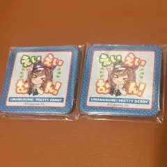 ウマ娘/マンハッタンカフェ キャラバッジコレクション 勝負服缶バッジ8個➕おまけ BOX販売]ウマ娘 プリティーダービー むぎゅみにトレーディング缶バッジ