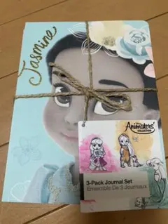 3冊　アニメータードール　ディズニーストア　ノート　プリンセス　ベル　オーロラ姫