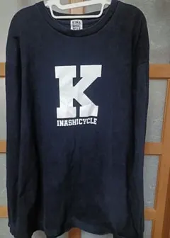 KINASHICYCLE ネイビー長袖カットソー　ロンT　XL 木梨サイクル
