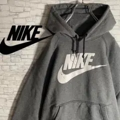 ナイキ フロントロゴ 裏起毛 Mサイズ赤タグヴィンテージ