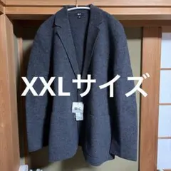 UNIQLO C ニットジャケット 08 DARK GRAY　ユニクロ