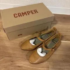 CAMPER レザー スリングバック フラット 36 - メルカリ