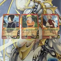 3枚セット NARUTO ナルト カードゲーム ナルト サスケ サクラ 118