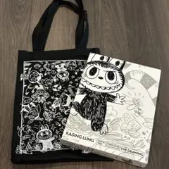 LABUBU THE MONSTERS 10周年 原画集 トートバッグ ラブブ - メルカリ