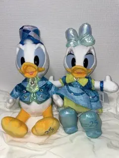 ディズニーシー 25周年 ドナルド デイジー ぬいぐるみセット 新品未使用