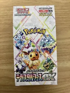 ポケモンカード　テラスタルフェス ex 1BOX シュリンクなし