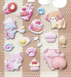 【おすそ分け】おしりシール　ぷにぷに　3D　立体　ボンボンドロップ