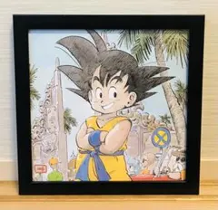 MS20ドラゴンボール スクエアイラスト 【額付】孫悟空
