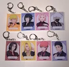 NARUTO　Dress Up ver.　アクキー　コンプリートセット