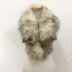 C358-26 高級 本毛皮 FOX フォックス ティペット マフラー