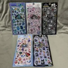 【正規品】　ディズニー　プチドロップステッカー　5種セット