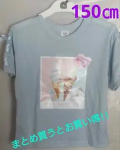 水色 転写 半袖 Tシャツ 226