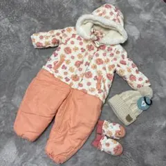 雪遊びウェア⭐︎90㎝　スキーウェア　スノーウェア　つなぎ　アウター