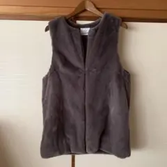 discoatフェイクファーベスト