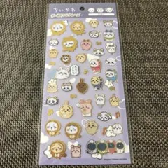【新品未使用】ちいかわ ゴールドクリアシール リボン