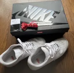 Nike Air Force 1 Supreme ホワイト27.5センチ