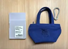 モズ ミニミニトート＋無印良品 ポリプロピレンカードケース・ダブル
