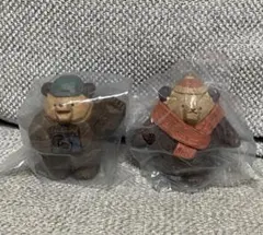 たかはたまさお　木彫り風　フィギュアコレクション　カメラ熊　首元温め熊