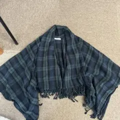 LOWRYS FARM チェック柄ストール・ショール