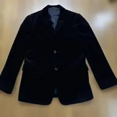 メンズ　ニコルクラブ　ビロード黒ジャケットLサイズ