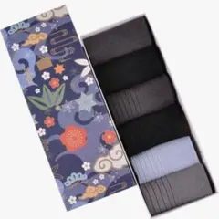 新品 メンズソックス 6足セット 24-28cm 麻混 夏用 通気性 涼感 吸汗のサムネイル