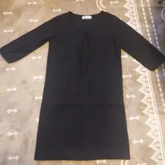 Atsuro Tayama 黒い長袖ワンピース 38