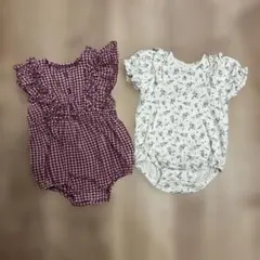 p.premier テータテート ロンパース 80サイズ ２点セット