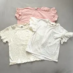 セラフ Seraph 女の子❤️130 半袖トップス 3枚セット まとめ売り