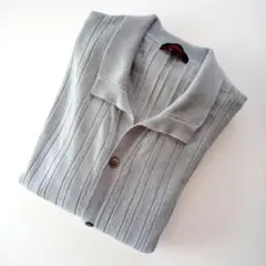 【D´URBANダーバン/シルク＆カシミヤ入り/ニットカーディガン/ Lサイズ】のサムネイル