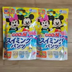 【2袋セット】グーン（Goo.N）スイミングパンツ M 4枚入のサムネイル