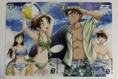 コナンカードゲーム　遠山和葉　服部平次　プロモ　2枚セット