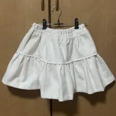 【 お値下げ中 】〈タグ付き〉新品　春服ツイードミニスカート アイボリー