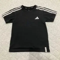 adidas Tシャツ ブラック　130cm