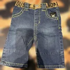 DOUBLE.B デニムショートパンツ 90