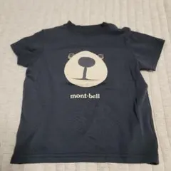mont-bell クマ顔 Tシャツ 90