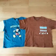 【美品】120cm Tシャツ 2枚セット