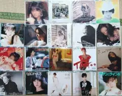 美品多数！中森明菜☆7inchEPレコード20枚セット☆当時の応募ハガキ等も 美品多数！中森明菜☆7inchEPレコード20枚セット☆当時の応募ハガキ等