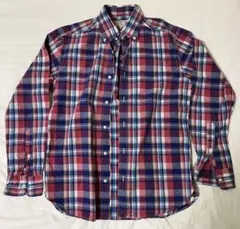 グリーンレーベルリラクシング　チェックシャツ　S