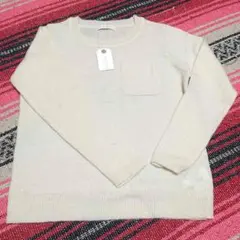 ポケットニットプルオーバー