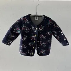 Petit Bateau 花柄カーディガン 18m