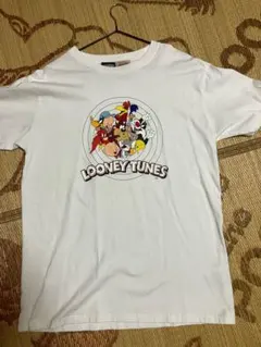 Looney TunesTシャツ ホワイト キャラクタープリントのサムネイル