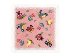 近沢レース　フェイラー　コラボ　タオルハンカチ　ハイジ　ピンク