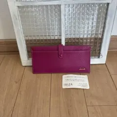 IBIZA ピンク レザー 長財布